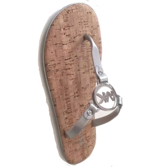 Michael Kors Shoes - Authentic Michael Kors Jelly logo (cork) FlipFlops